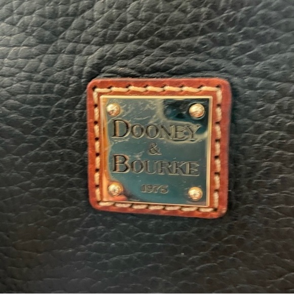 Dooney & Bourke Trudy Satchel Edition in Black Pebbled Leather - Picture 3 of 6